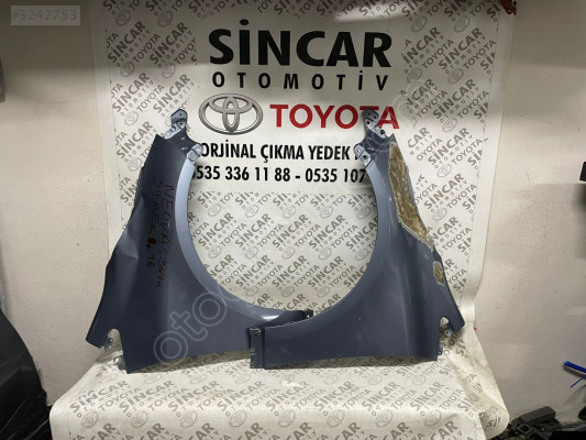 TOYOTA COROLLA 2019 2024 ÖN SAĞ SOL ÇAMURLUK ÇIKMA ORJİNAL