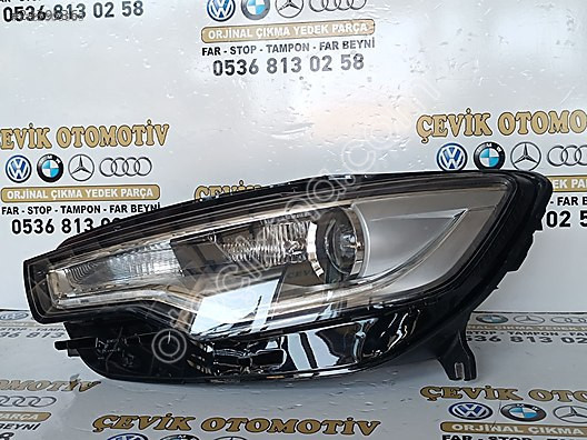 2012-2015 Model Audi A6 C7 Sol Ön Far Parçası