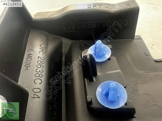 PEUGEOT 5008 2025 MODEL ORJ SOL ÖN ÇAMURLUK ÇITASI 9839790780