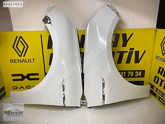 RENAULT MEGANE 4 SAĞ SOL ÖN ÇAMURLUK ORJ ÇIKMA RENKAY OTO