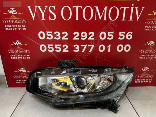 2016-2020 Honda Civic FC5 Led Sol Ön Far 100-18562