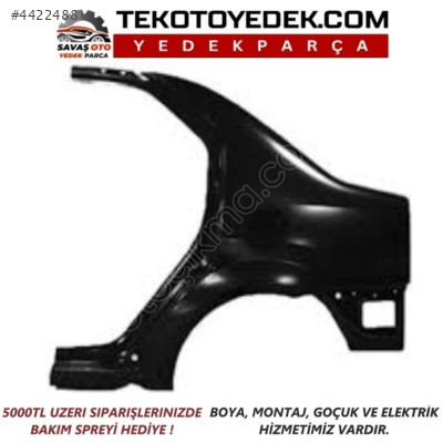 LOGAN MCV ARKA ÇAMURLUK KOMPLE SAĞ SOL 2008 VE ÜZERİ / KAMPANYA