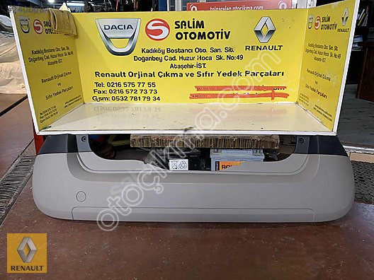 RENAULT MODUS SIFIR ORJİNAL ARKA TAMPON VE DİĞER PARÇALA