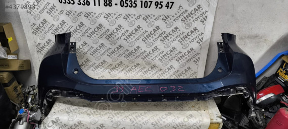 TOYOTA C-HR CHR 2024 2026 ARKA TAMPON ÇIKMA ORJİNAL