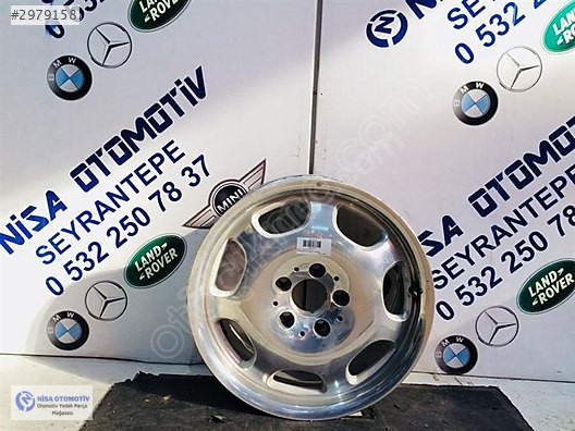 MERCEDES S SERİSİ W220 KASA JANT 7.5JX16H2ET46 ORJ A2204012202