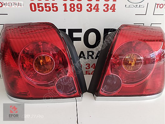 TOYOTA AVENSİS SIFIR SAĞ STOP 03-05 OEM NO: 81551-05140