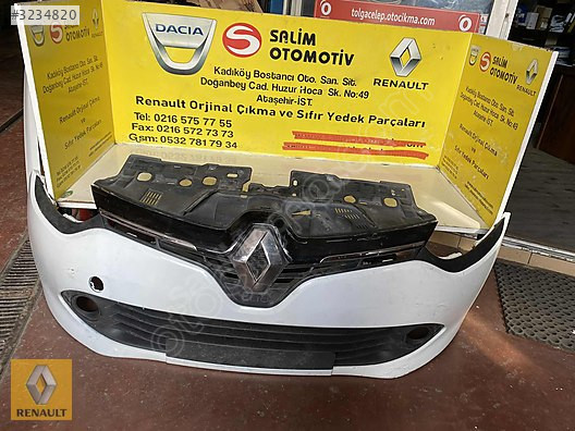 RENUALT CLIO 4 2013-2015 ÖN TAMPON DOLU VE DİĞER PARÇALARI