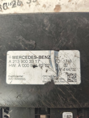 Mercedes 213 kasa TCM şanzıman beyni