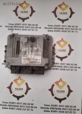 PEUGEOT 307 C4 CIKMA MOTOR BEYNI 0281013331_9662213180