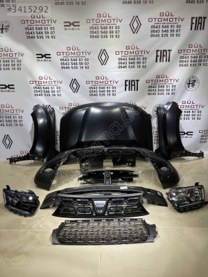 DACIA DUSTER 17- ÖN SET SIFIR TAMPON FAR KAPUT