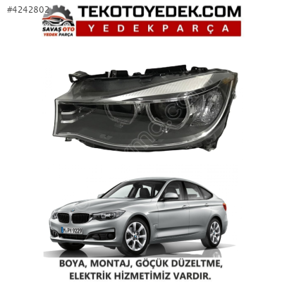 BMW F34 GT ÖN FAR BI-XENON SAG SOL 2013 2014 2015 KAMPANYA