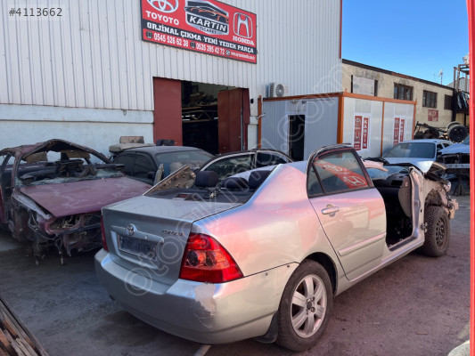 Toyota Corolla 2005 Yedek Parça 1.6 VVT