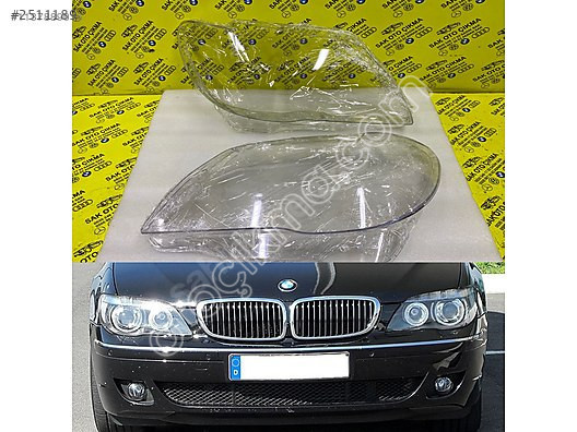 BMW E65-7.30-7.40 FAR CAMI SAĞ - SOL / SIFIR / 2005 - 2008