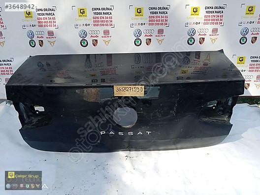 VOLKSWAGEN PASSAT B8 2015-2023 BAGAJ KAPAĞI OEM 3G5827159