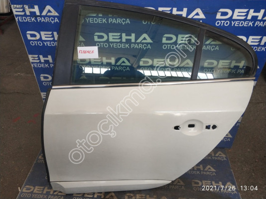 Renault Fluence çıkma orjinal sol arka kapı