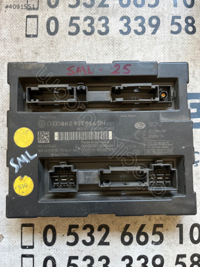 ÇIKMA AUDİ A5 8K0 907 064 DH 8K0907064DH KONFOR BEYNİ