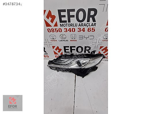 TOYOTA CAMRY SOL FAR ORJİNAL ÇIKMA YEDEK PARÇA 19-23