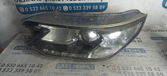 ÇIKMA HONDA CRV SOL ÖN FAR