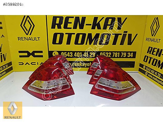 RENAULT MEGAN 2 SAĞ SOL STOP 2007-09 MAKYAJLI RENKAY OTOMOTİ