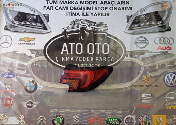 OPEL ASTRA K ORJİNAL ÇIKMA SAĞ ARKA STOP