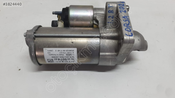 opel corsa f 2024 1.2 otomatik marş motoru/dinamosu (son fiyat)