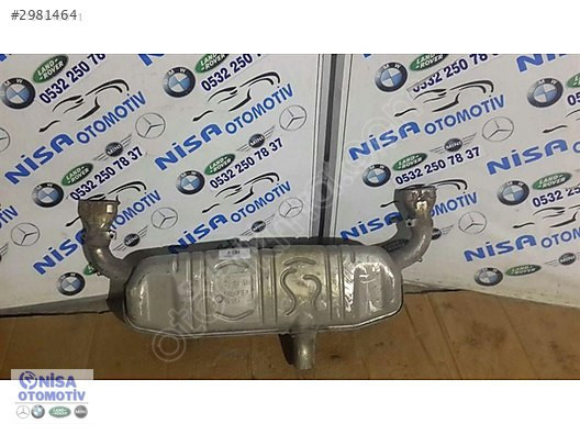 MERCEDES A SERİSİ W176 A180 KASA KOMPLE EGZOZ ORJ ÇIKMA