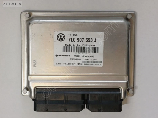 Porsche Cayenne Touareg Süspansiyon Beyni 7L0907553J Garantili