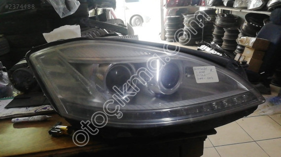 Mersedes s clas w221 2010 model sağ ön far orijinal çıkma