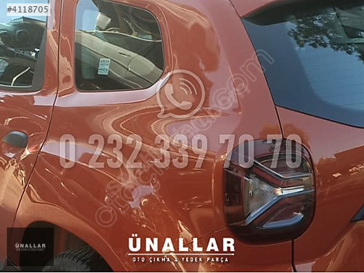 DACİA DUSTER SAP ARKA ÇAMURLUK ve TÜM AKSAM| ÜNALLAR OTO ÇIKMA |