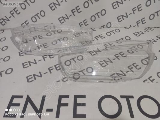 FORD TRANSİT CUSTOM MAKYAJLI SAĞ SOL FAR CAMI SIFIR  4