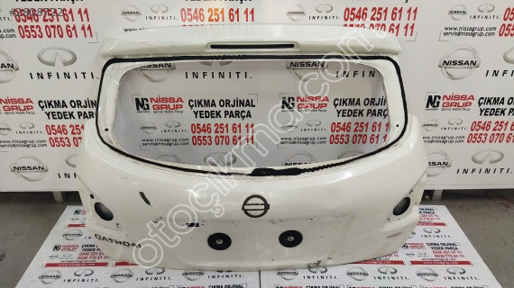 NİSSAN QASHQAİ BAGAJ KAPAĞI ÇIKMA 2007-2013