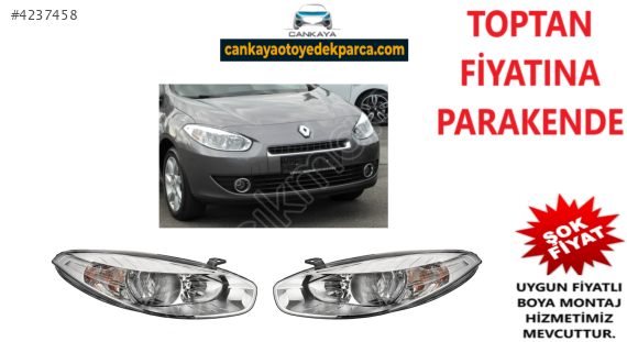 FLUENCE ÖN FAR SAĞ/SOL SIFIR MOTORLU ADET FİYAT  260603523R