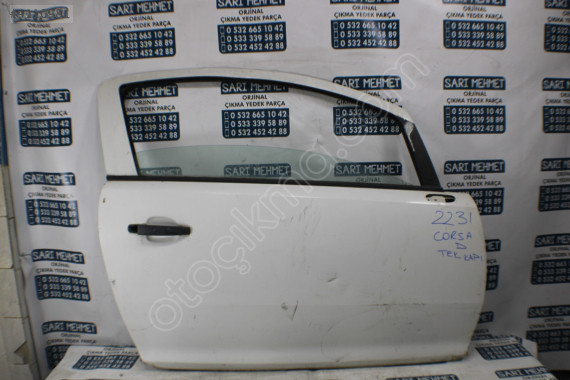 ÇIKMA OPEL CORSA D TEK KAPI SAĞ ÖN KAPI 2231