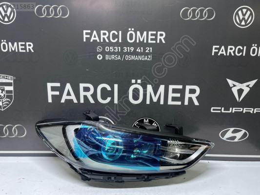 HYUNDAİ ELANTRA 2016-18 SAĞ ÖN FAR SIFIR LEDSİZ MERCEKLİ