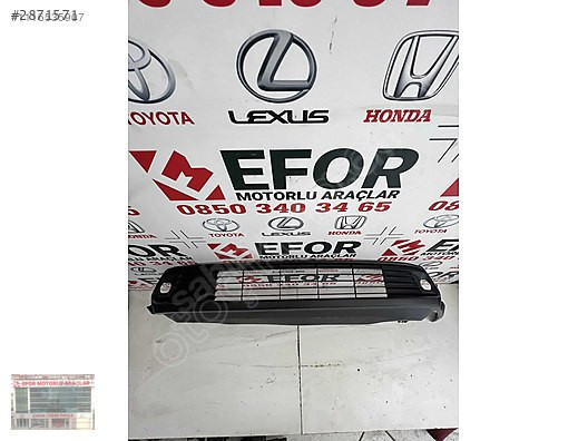 TOYOTA YARİS CROSS ÖN TAMPON ALT ÇIKMA ORJİNAL YEDEK PARÇA 2023