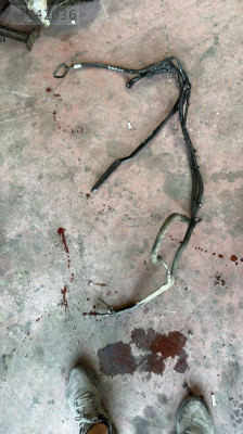 1996-2001 OPEL VECTRA B  ÇIKMA ORJİNAL DİREKSİYON BORUSU