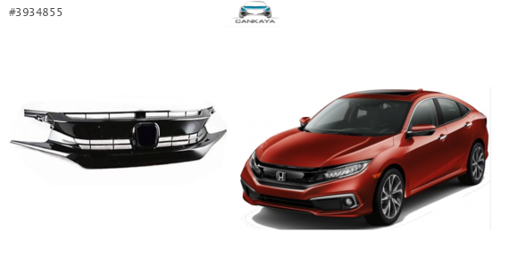 HONDA CİVİC 2020+ ÖN PANJUR KOMPLE (71120-TEZ-T0XX)SIFIR