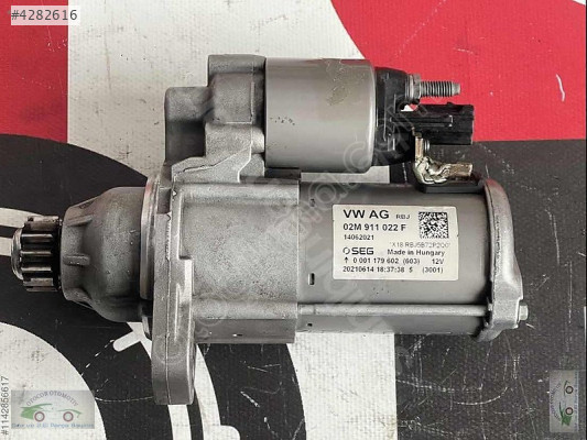 SEAT SKODA VW AUDİ 13 DİŞ BOSCH (seg) MARŞ MOTORU 02M911022F