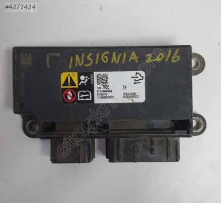 opel insignia 2016 çıkma orjinal airbag beyni (son fiyat)