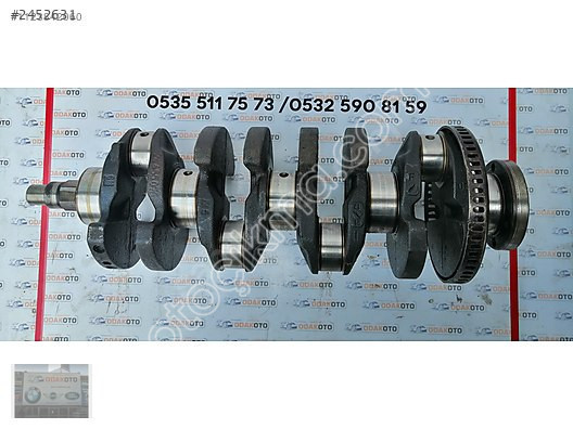 Opel Zafira 1.6 Z16XE için Orijinal Çıkma Krank STD - 244