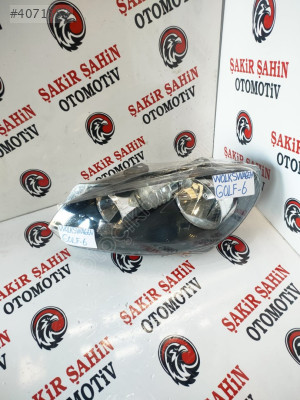 VW Golf 6 için Çıkma Sağ Ön Far Yedek Parça