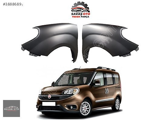 DOBLO 4 ÖN ÇAMURLUK SAĞ SOL 2015+ ADET FİYAT 51973881 51973882