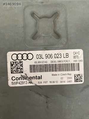AUDİ A3 MOTOR BEYNİ. 03L906023LB