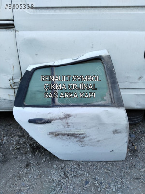 RENAULT SYMBOL ÇIKMA ORJİNAL DOLU SAĞ ARKA KAPI