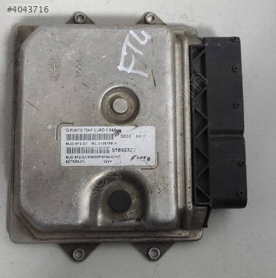 FİAT GRANDE PUNTO MOTOR BEYNİ MJD8F2.G1 51892322 8ZTSS6J1L
