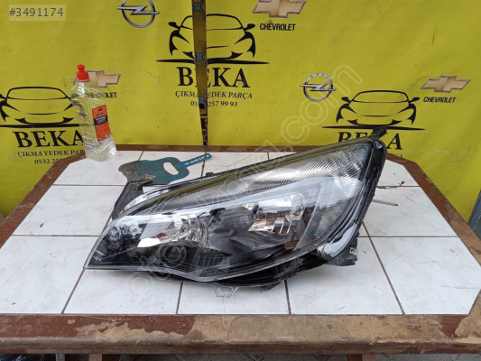 OPEL ASTRA J SOL FAR HALOJEN ÇIKMA ORJİNAL YEDEK PARÇA