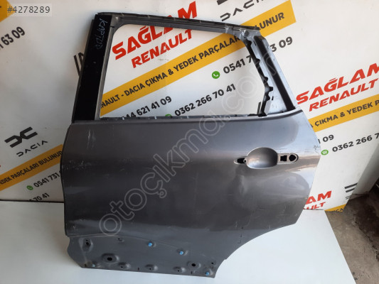 Captur J87 13-19 Orijinal Çıkma Sol Arka Kapı 821019381R