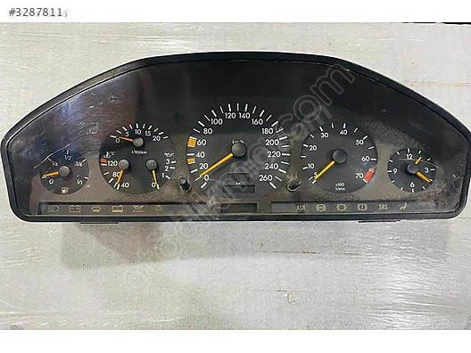 MERCEDES W140 S320 ORJ. KM GÖSTERGE PANELİ ÇIKMA SORUNSUZ