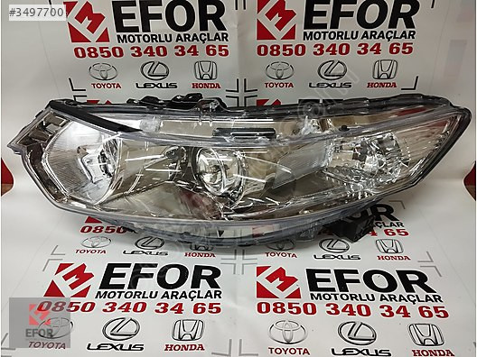HONDA ACCORD SIFIR SOL FAR 12-15 OEM NO : 33150-TP5-H51
