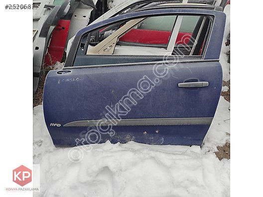 2006-2013 Corsa D Sol Tek kapı